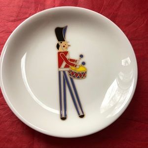 Vintage Mikasa Little Drummer China Ring Dish Bed Tray